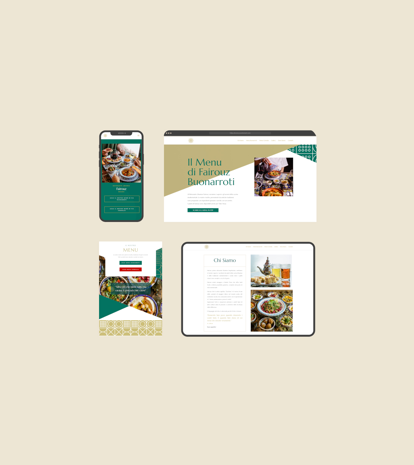 Fairouz Restaurant Web Design & Development